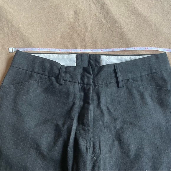 Copycat Express Editor Pants - Black Pinstripe, Size 0 - Picture 3 of 5